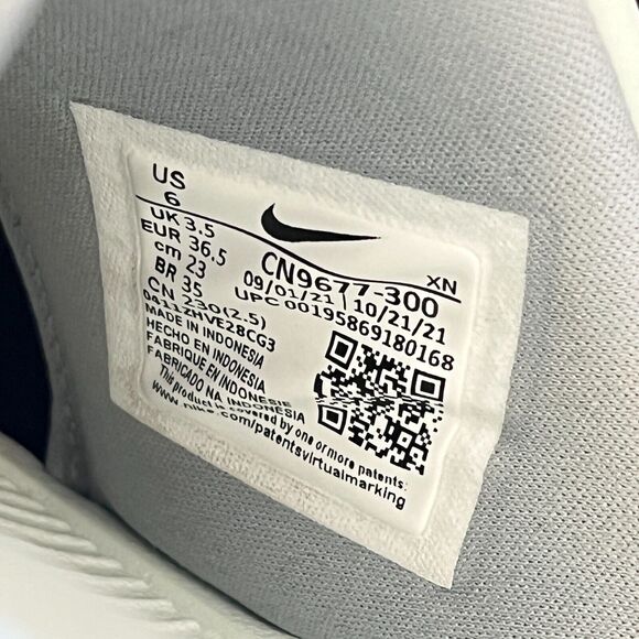 Nike Benassi JDI Grayish Green Swoosh Slide Sandals CN9677-300 Women's Size US 6 - Picture 7 of 9